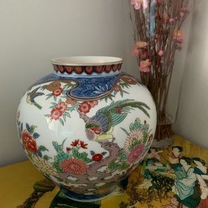Vintage Japanese Vase Rare